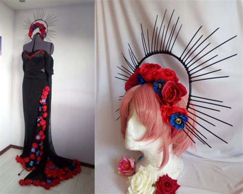 Persephone Queen Lore Olympus Cosplay Custom Etsy