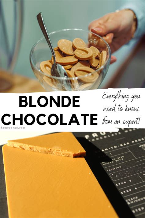 What's Blonde Chocolate? (Caramelized White Chocolate Recipe)