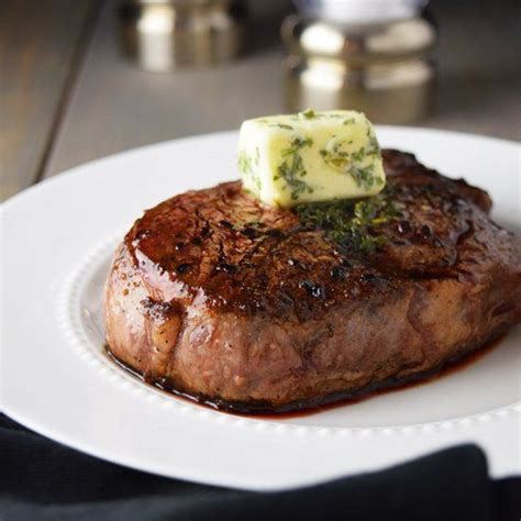 Filet Mignon Seared On A Cast Iron Skillet And Finished In The Oven