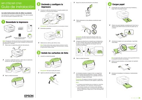 Epson Workforce Wf Gu A De Instalaci N Manualzz