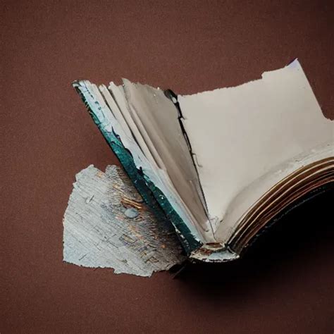 photograph of a broken book held together by duct | Stable Diffusion ...
