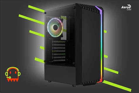 Gabinete Aerocool Bionic V2 Con Cooler 120mm RGB