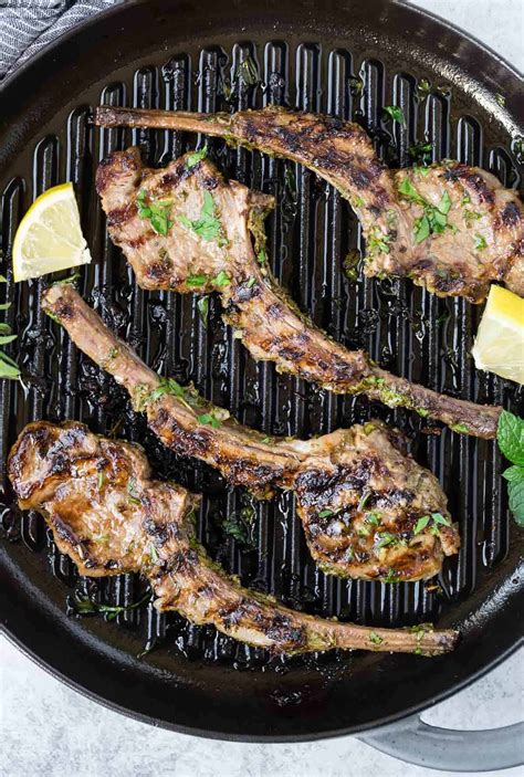 Marinated Lamb Chops with Garlic and Herbs - Rachel Cooks®