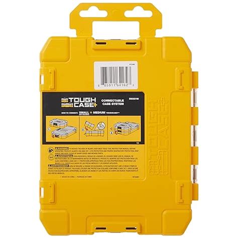 Snapklik Dewalt Tstak Tool Box Compartments Clear Lid