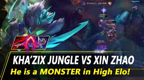 Rank Khazix Cn Qiuyi Kha Zix Jungle Vs Xinzhao Cn Master Youtube