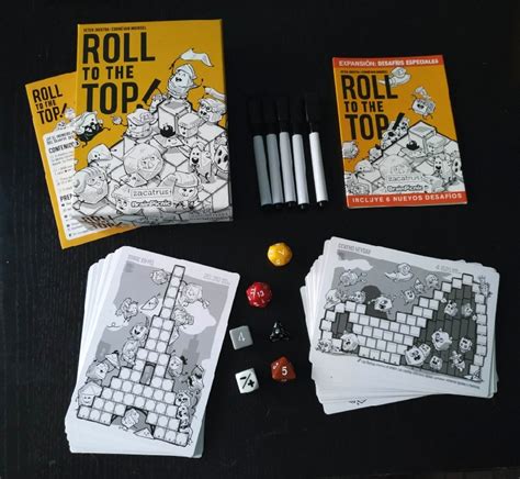 Reseña Roll to the top y su expansión Desafíos Especiales Qué