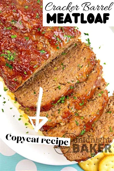 Copycat Cracker Barrel Meatloaf Artofit