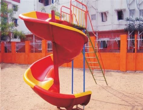 Outdoor Frp Spiral Playground Slide At Rs 62500 Fibre Reinforced Plastic Playground Slides In