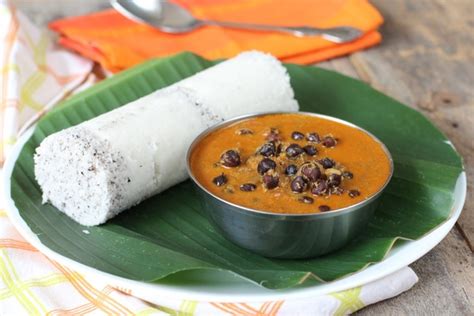 Puttu And Kadala Curry Kerala