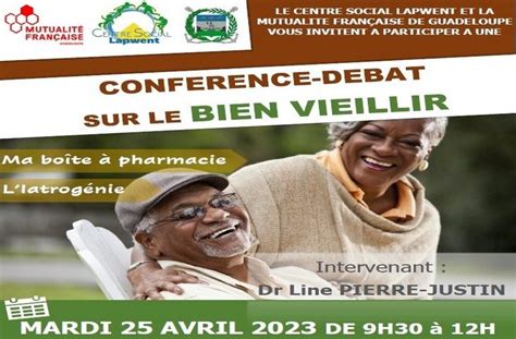 Conf Rence Sur Le Bien Vieillir Mutualit Fran Aise Guadeloupe