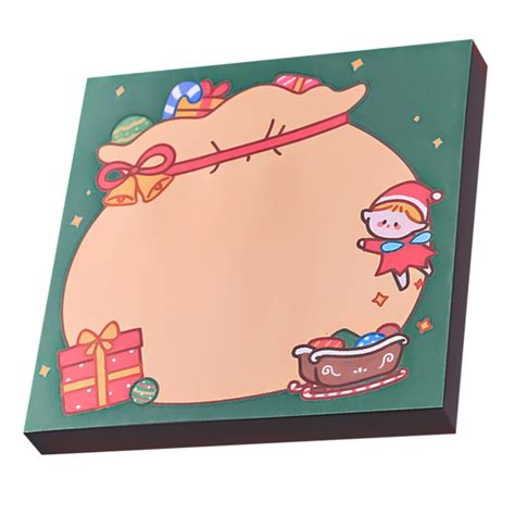 50 Pieces Funny Christmas Notepads, Santa Notepads Christmas Sticky ...