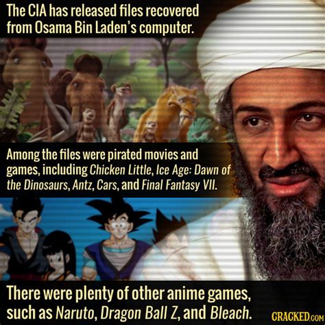 Osama Bin Laden Had Anime And Disney On His Computer