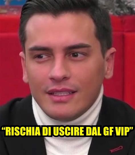 Rischia Di Uscire Dal GF Vip Alessandro Basciano La Scoperta Fuori