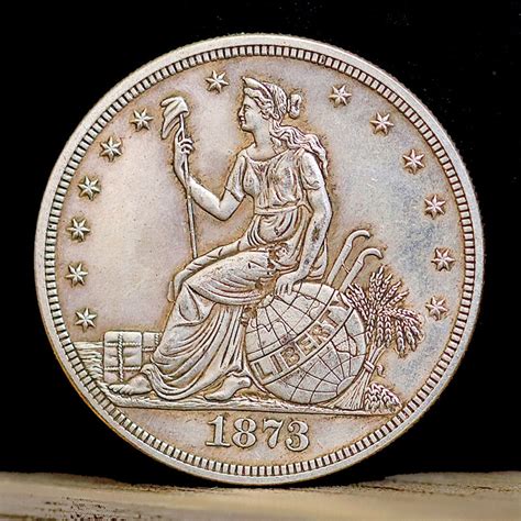 Pattern 1873 Trade Dollar Coin Silver Plated Circulated - Etsy