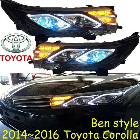 Hid 2014~2015 Car Styling For Corolla Headlight Vios Rav4 Camry Hiace Sienna Yaris Tacoma