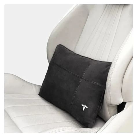 Gris Siège de voiture Appui Tête Cou Coussin de Soutien Pour Tesla