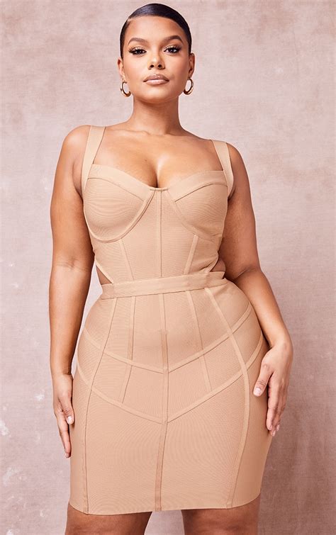 Bandage Dress Plus Size