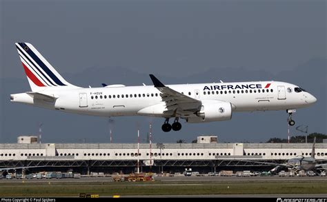 F HZUV Air France Airbus A220 300 BD 500 1A11 Photo By Paul Spijkers