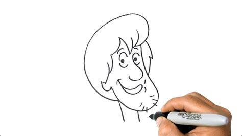 How To Draw Shaggy From Scooby Doo