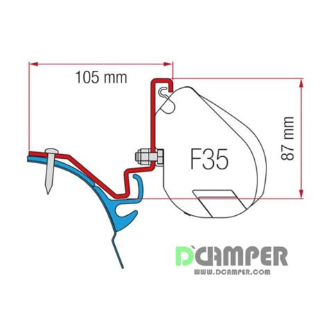 Soportes Fiamma F Pro Para Vw T Lr Westfalia Kepler D Camper