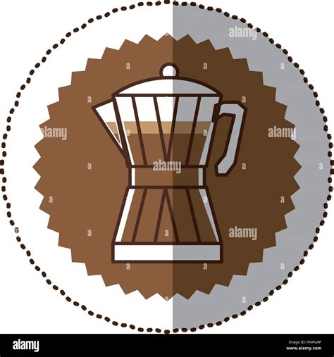 Coffee Moka Pot Icon Image Vector Illustration Stock Vector Image