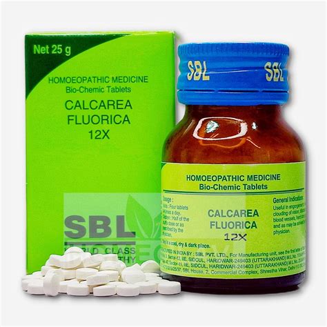 Buy Sbl Calcarea Fluorica X Pack Of Gx Online At Low Prices