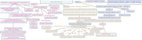 Psicología Evolutiva Mapa Conceptual