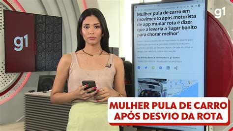 Mulher Pula De Carro Em Movimento Ap S Motorista De App Mudar Rota