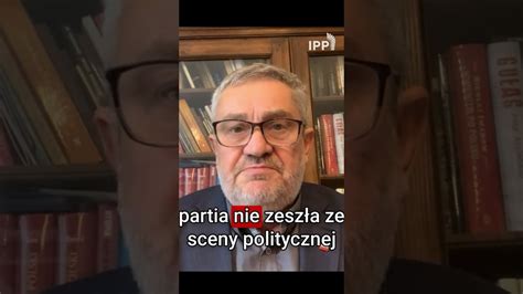 Jan Krzysztof Ardanowski PiS stanie się geriatryczną kanapą jeśli CDA