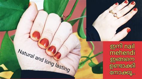 Natural And Long Lasting Nail Mehndi Easy Way Of Making Nail Mehndi