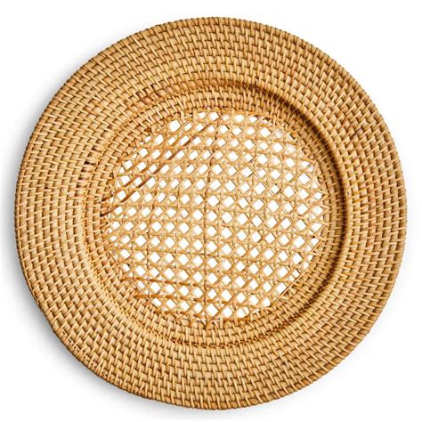 Rattan Honey Charger 13 Chargers