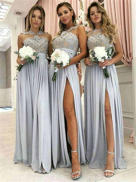 Damas De Honor Rosario Contreras Lace Bridesmaid Dresses