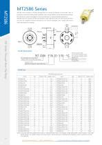 Elektrischer Schleifring Mt Series Moflon Ethernet Usb