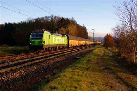 193 231 ELL RTB Cargo Mit Einem ARS Altmann Autotransportzug Bei