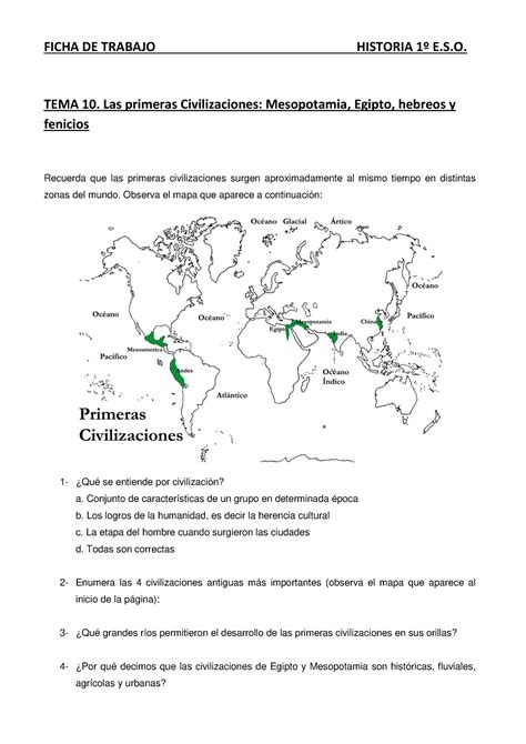 Ficha De Civilizaciones Antiguas Fichas Civilizaciones Piramides Porn