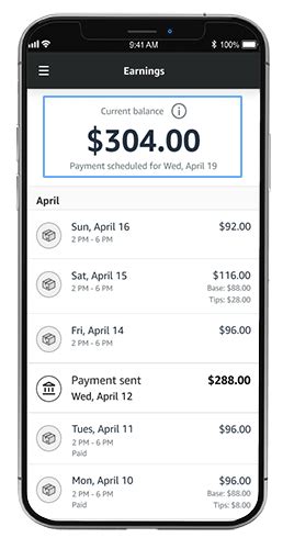 Amazon Flex Blog US Improved Earnings Experience In The Amazon Flex App