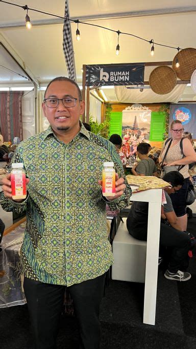 Minuman Rempah Akar Jawi UMKM Binaan SG Sukses Go Global Di Tong Tong