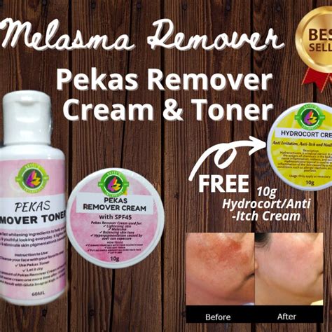 Bryels Care 10g Pekas Remover Cream And60ml Pekas Remover Toner With Free Hydrocort Cream Anti