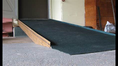 How To Build A Wheelchair Ramp On Concrete