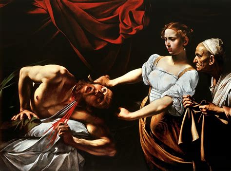 Chef d œuvre de Caravage Judith décapitant Holopherne