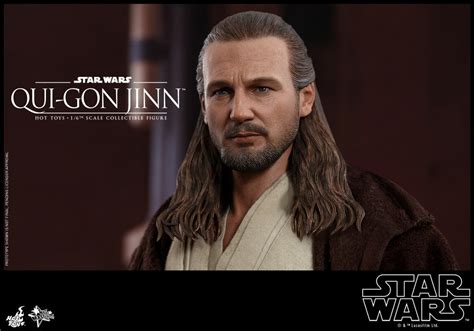 Hot Toys Star Wars The Phantom Menace 1 6 Qui Gon Jinn Collectible Figure Figures
