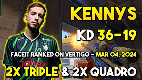 Kennys On Vertigo X Triple X Quadro Faceit Ranked Mar