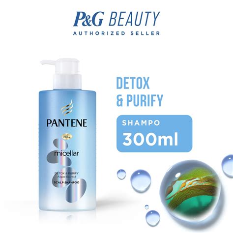 Jual Pantene Shampoo Micellar Detox And Purify Ml Shopee Indonesia