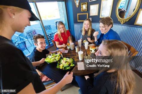 57 Group Of People Ordering Food In Deli Stock Photos High Res