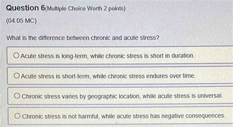 Solved Question 6 Multiple Choice Worth 2 Points 04 05 MC What Is