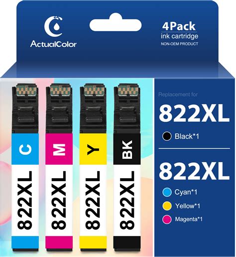 822xl Ink Cartridges For Epson Ink 822 Xl 822xl T822xl T822 Combo Pack For Epson Workforce Pro