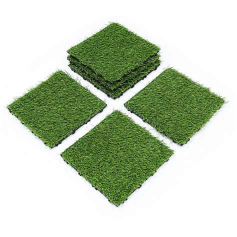 Buy Amawarm 6pcs 12 X 12 Inch Artificial Grass Turf Tilefake Grass