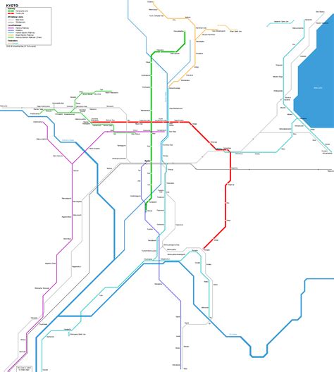 Urbanrailnet Kyoto Metropolitan Rail Network