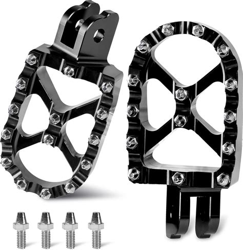 Amazon Hopider CNC Wide Foot Pegs 360 Roating MX Chopper Bobber