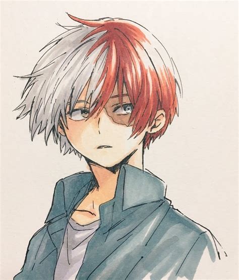 Todoroki Shouto Shouto Anime Luta Bakugou